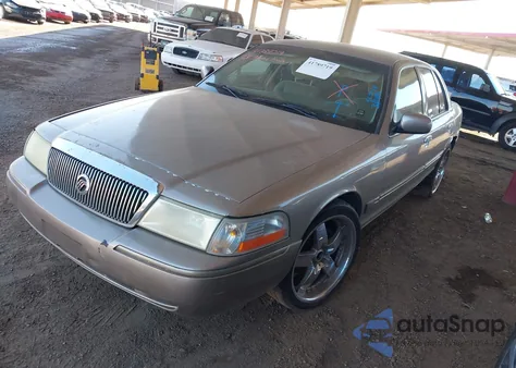 2003 Mercury Grand Marquis Gs from USA, damaged, VIN 2MEFM74W73X669618